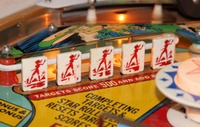 Image # 46674: Surf Champ Sample Game - Drop Targets 
(Serial number 01261 S.)