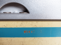 Image # 77506: Surf Side Sample Game - Cabinet - Serial Number 
(Serial number 01040 S.)