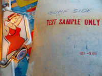 Image # 77510: Surf Side Sample Game - Schematic Date 
(The date stamped in red is 'Sep -5 1967'. From the game with serial number 01040 S.)