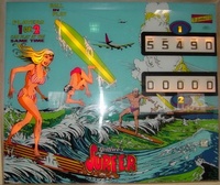 Image # 14969: Surfer Backglass
