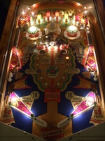 Image # 56109: Sweet Sioux Illimunated Playfield 
(The pop bumper caps are not original to this game.)