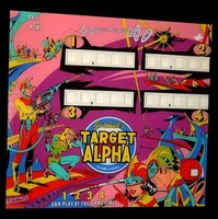 Image # 10889: Target Alpha Backglass