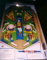 Image # 2406: Team One Playfield 
(Cardholder does not use the word 'flipper' and has no credit window printing.)
