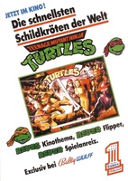 Image # 12139: Teenage Mutant Ninja Turtles German Flyer 
(Bally-Wulff was the exclusive distributor for Data East and Sega games.)