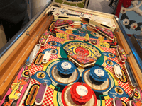 Image # 76821: Ten Spot Playfield - Downfield View 
(Serial number 58307.)