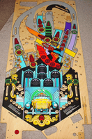 Image # 76105: The Shadow NOS Playfield 
(This playfield was identified to us as New Old Stock.)