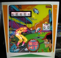 Image # 47890: Big Hit Illuminated Backglass