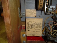 Image # 68122: Thing Score Motor Card 
(Located inside the backbox. Serial number 21550.)