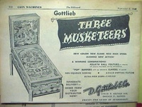 Image # 27063: Three Musketeers Billboard Ad 
(The Billboard, Sep-3-1949, page 112)