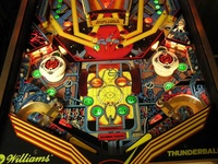 Image # 29151: Thunderball Illuminated Lower Playfield 
(Serial number 584060.)