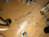 Image # 77476: Big House Early Production Under Playfield - Detail 
(Serial number 48021.)