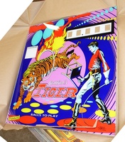 Image # 68870: Tiger NOS Backglass 
(This backglass was identified as New Old Stock.)