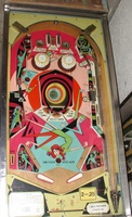 Image # 14290: Time Tunnel Playfield 
(Serial number 1028.)