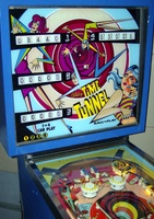 Image # 39272: Time Tunnel Backglass 
(Serial number 1017.)