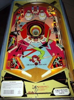 Image # 39273: Time Tunnel Playfield 
(Serial number 1017.)