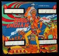 Image # 10866: Big Indian Backglass