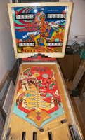 Image # 76444: Big Indian Sample Game - Stripped Playfield 
(Serial number 1026 S.)