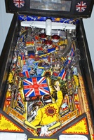 Image # 66526: The Who's Tommy Pinball Wizard Prototype Playfield - Three Pop Bumpers