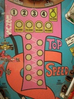 Image # 55746: Top Racer Playfield - Detail