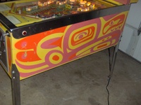 Image # 53433: Totem Sample Game Cabinet - Right 
(Serial number 01415 S.)