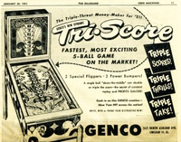 Image # 53490: Tri-Score Billboard Ad 
(The Billboard, Jan-20-1951, page 77)