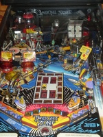 Image # 47195: Twilight Zone Prototype Game - Playfield 
(Serial number X970000.)