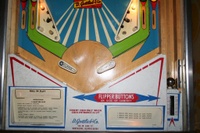 Image # 34836: 2001 Lower Playfield - Light Shields Removed 
(Serial number 05430.)
