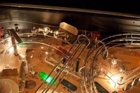 Image # 51447: TX-Sector Whitewood Playfield - Detail 
(Photographed at Chicago Pinball Expo 2011.)