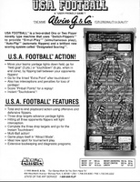 Image # 3503: U.S.A. Football Flyer, Back
