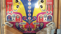 Image # 76116: Utah Lower Playfield 
(This playfield is missing its plastic numbered tower bumper housings.)