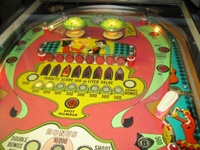 Image # 70654: Valencia Illuminated Upper Playfield 
(Serial number 232856.)
