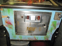 Image # 70661: Valencia Cabinet - Front 
(The cabinet has been repainted but is presented here to show it other features. Serial number 232856.)
