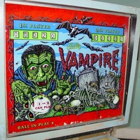 Image # 25981: Vampire Backglass 
(Serial number 2275.)