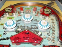 Image # 25983: Vampire Upper Playfield 
(Serial number 2275.)