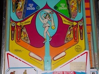 Image # 33136: Volley Sample Game - Lower Playfield 
(Serial number '01049 S'.)