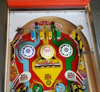 Image # 70843: Volley Sample Game - Upper Playfield 
(Serial number 01002 S.)