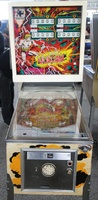 Image # 64081: Vulcan Cabinet - Front View 
(The backbox front has been repainted on this game.)