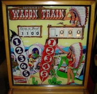 Image # 26935: Wagon Train Backglass