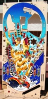 Image # 49251: White Water Sample Game - Playfield 
(The artist signed this particular playfield.)