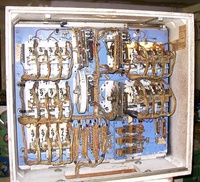 Image # 18393: The Wiggler Inside Early Production Backbox 
(This game is serial number 1077, the 77th game produced.)