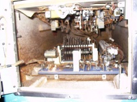 Image # 18395: The Wiggler Inside Early Production Cabinet 
(This game is serial number 1077, the 77th game produced.)