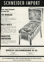 Image # 21186: The Wiggler German Ad 
(From the German operator magazine Automaten Markt, December 1967. The machine in this ad is the blue Early Production model.)