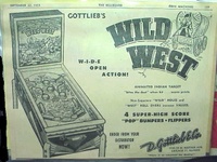 Image # 27168: Wild West Billboard Ad 
(The Billboard, Sep-22-1951, page 107)
