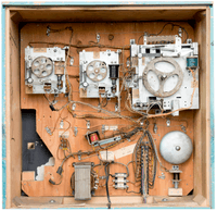 Image # 77435: Wisconsin Inside Backbox - Rolldown Version 
(Serial number 3392.)