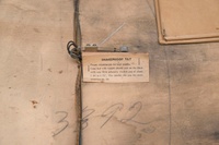 Image # 77451: Wisconsin Inside Cabinet - Detail - Rolldown Version 
(Serial number 3392.)