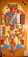 Image # 27237: Wizard! Blank Playfield 
(Double Bonus insert is green.)