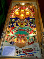 Image # 76311: World Beauties Illuminated Playfield 
(Serial number B12674 S.)