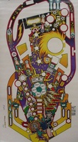 Image # 41187: World Cup Soccer Chromalin Laminate for Prototype Playfield 
(Measures approximately 23 inches by 44 inches.)