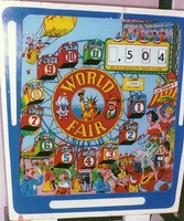 Image # 2688: World Fair Backglass
