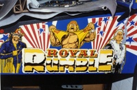 Image # 47606: WWF Royal Rumble Prototype Cabinet 
(Photographed in the Data East R&D Department.)
